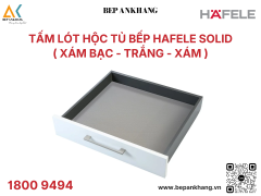 Tấm lót hộc tủ bếp Hafele Solid - 547.92.413 - Xám Bạc 